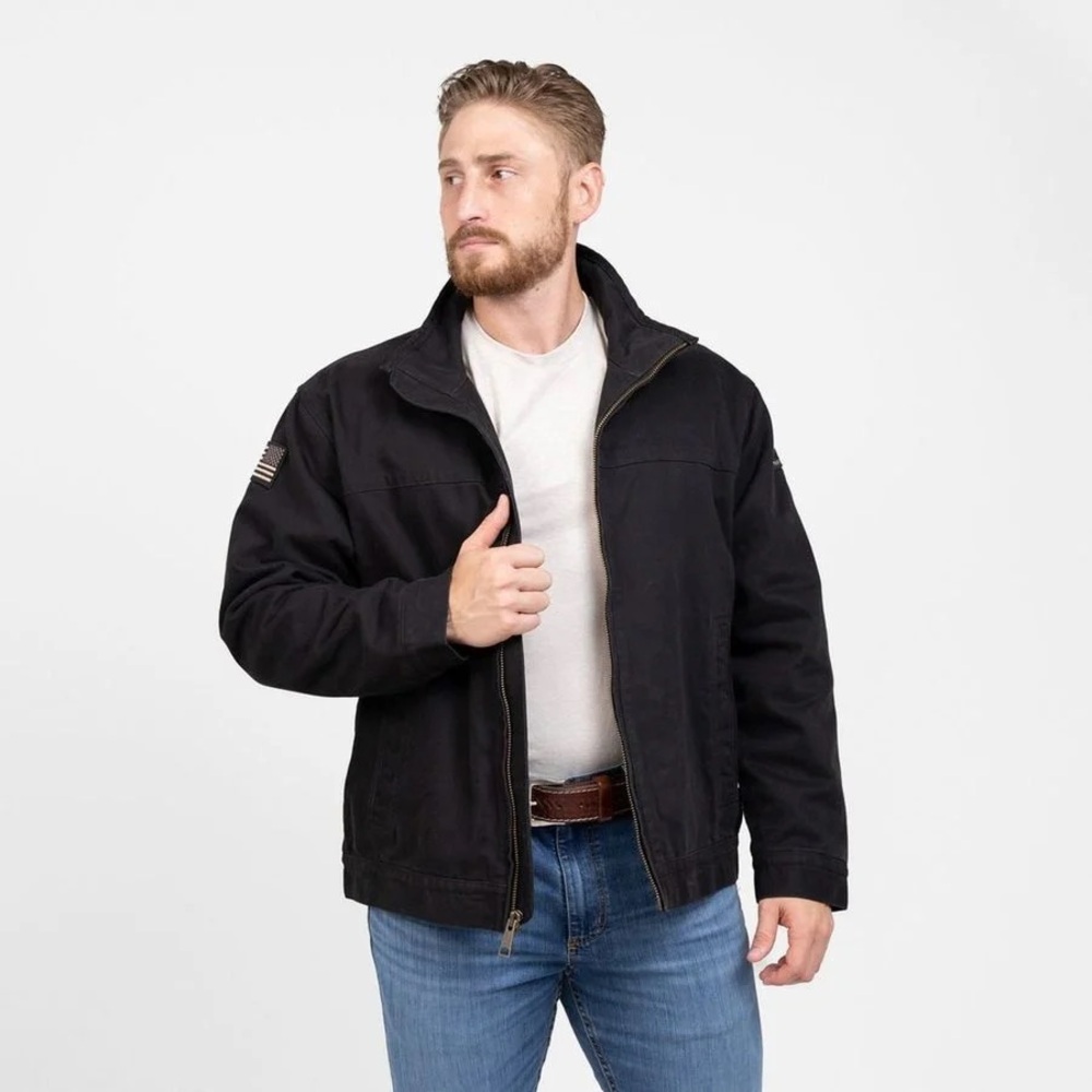 Grunt Style Black Military Field Jacket - Picture 8 of 10